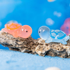 Night Light Turtle Figurine Glow-in-the-dark Toy