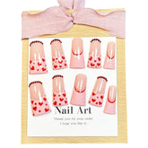 UNIKOO Duckbill Nail Love French PRESS ON NAILS