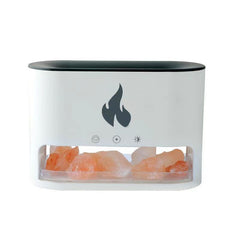 Salt stone Flame Humidifier Aromatherapy Machine