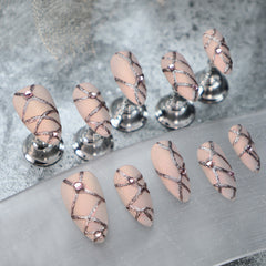 UNIKOO Nude Matte Press-on Nails