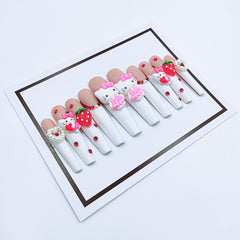Cartoon Kt Mini Cat Press-on Nails