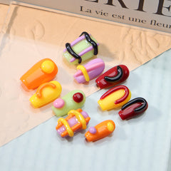 UNIKOO Contrast Color PRESS ON NIALS