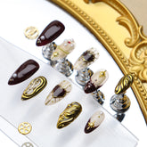 UNIKOO Pearl Irregular Punk Press-on Nails