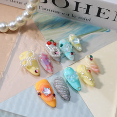 UNIKOO Ocean System Short Almond PRESS ON NIALS