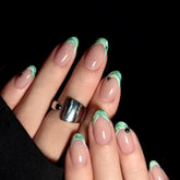 Alpine Matcha Latte Press-On Nails