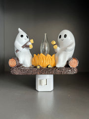 Halloween Ghost Campfire Nightlight