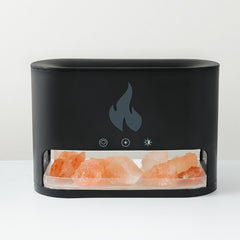 Salt stone Flame Humidifier Aromatherapy Machine