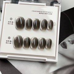 Short Cat Eye High Grade Gray