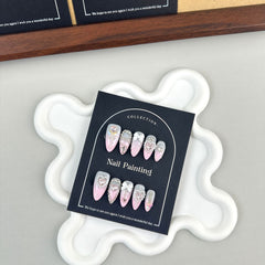 Pink Baddie Almond Press-On Nails