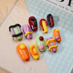 UNIKOO Contrast Color PRESS ON NIALS