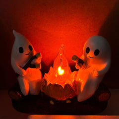 Halloween Ghost Campfire Nightlight