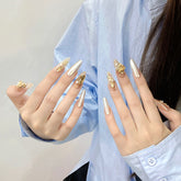 UNIKOO Refined Minimalist Chic Stiletto PRESS ON NIALS