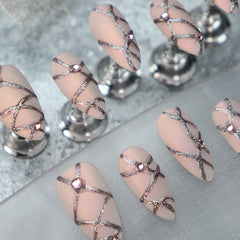 UNIKOO Nude Matte Press-on Nails