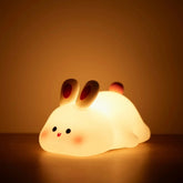 Cute Rabbit LED Tap Tap Night Light Lamp