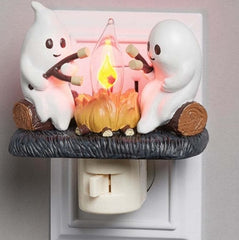 Halloween Ghost Campfire Nightlight