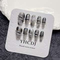 UNIKOO Ink Long T matte Press on nails