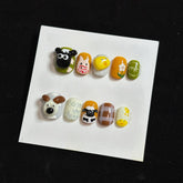 UNIKOO SHUAN sheep Short Press-on Nails