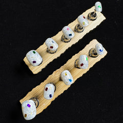 UNIKOO Cute Short Round Press on Nails