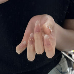 UNIKOO Naked Pink Press-on Nails