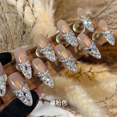 UNIKOO Light Luxury long almond Press-on Nails