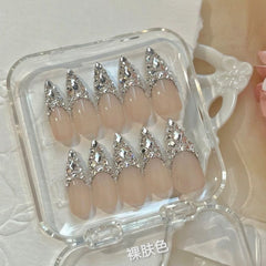 UNIKOO Light Luxury long almond Press-on Nails