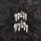 UNIKOO Black Ink Long Almond Press-on Nails