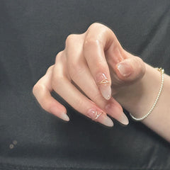 UNIKOO Naked Pink Press-on Nails