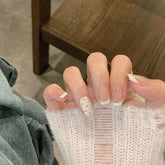 UNIKOO Pink point Cute Sweet Press-on Nails