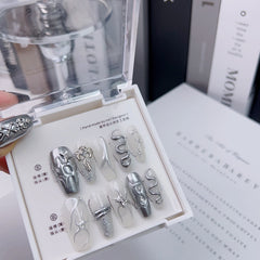 Hand-Painted Plate Snake Cross