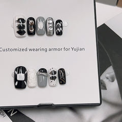 Cold Hand-Painted Manicure