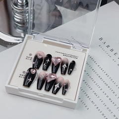 Peach Heart Butterfly Diamond