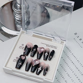 Peach Heart Butterfly Diamond