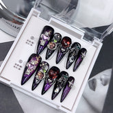 Black Purple Baroque