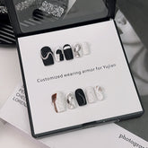 Matte Black and White