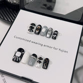 Cold Hand-Painted Manicure