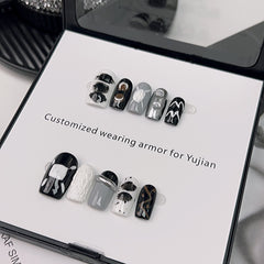 Cold Hand-Painted Manicure