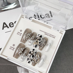 Light Luxury Zebra Butterfly