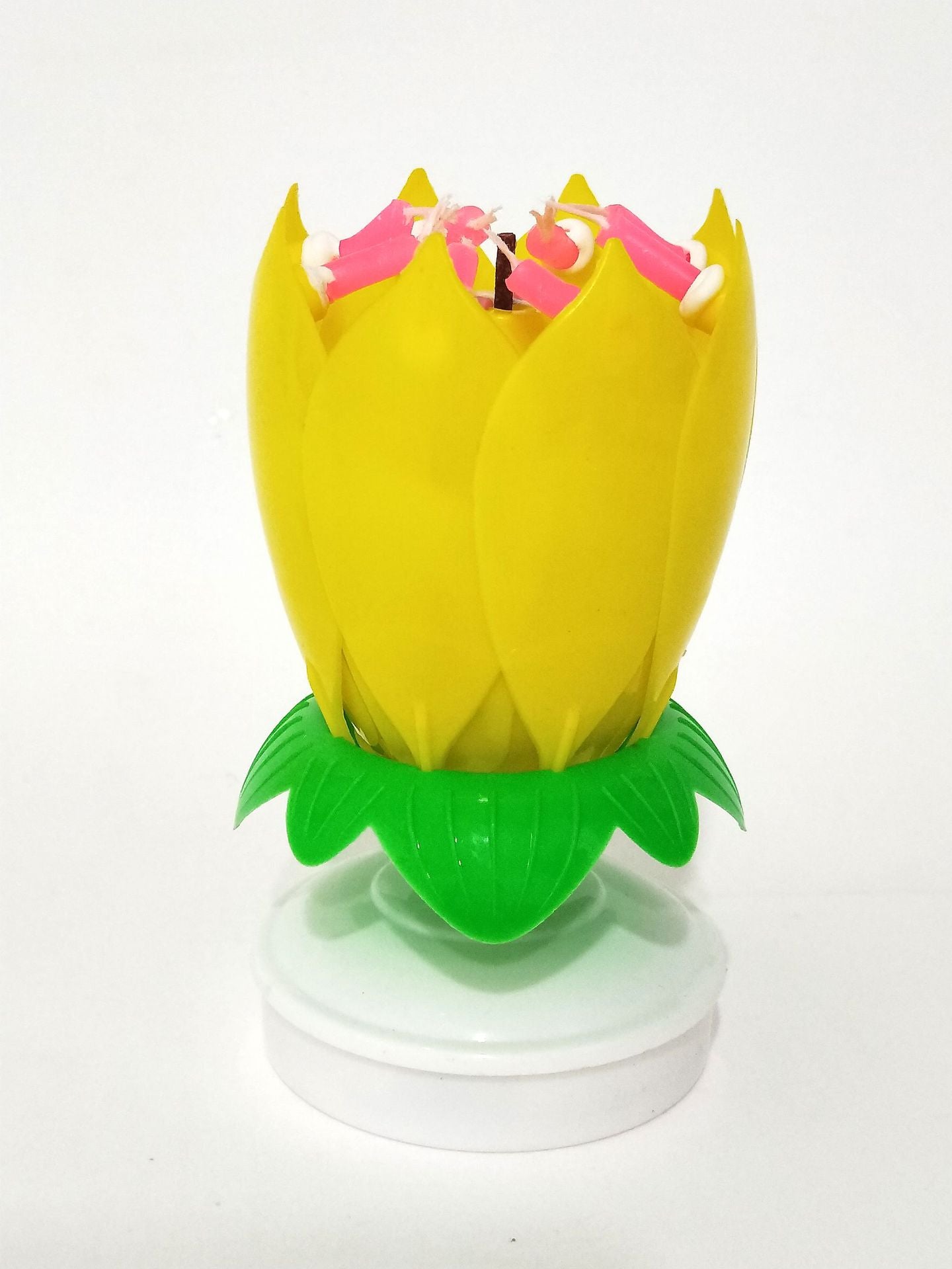 Lotus candle holder magical birthday candle
