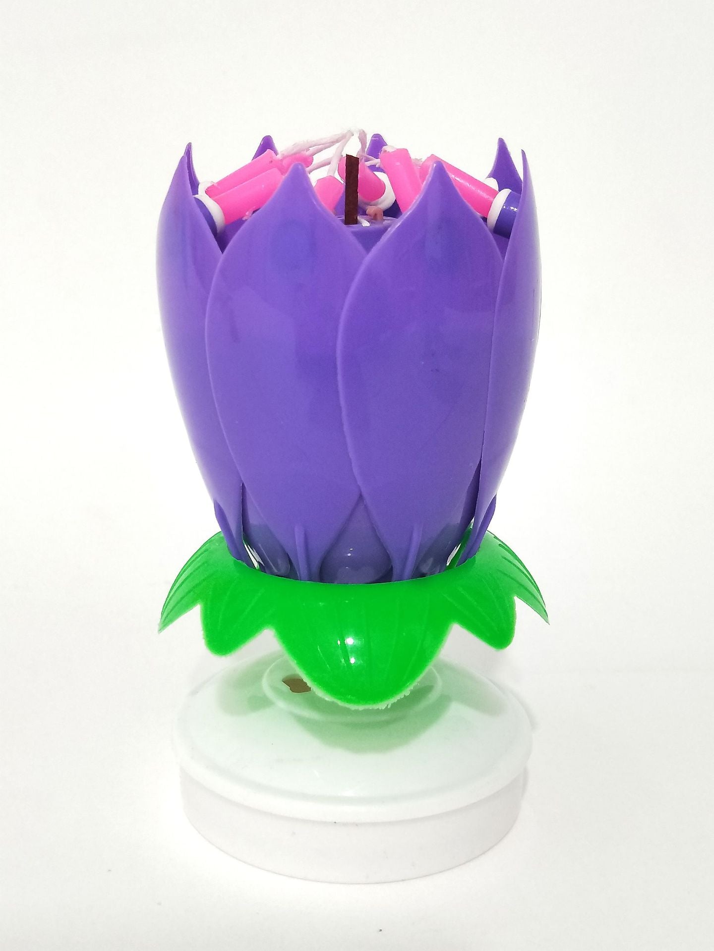 Lotus candle holder magical birthday candle