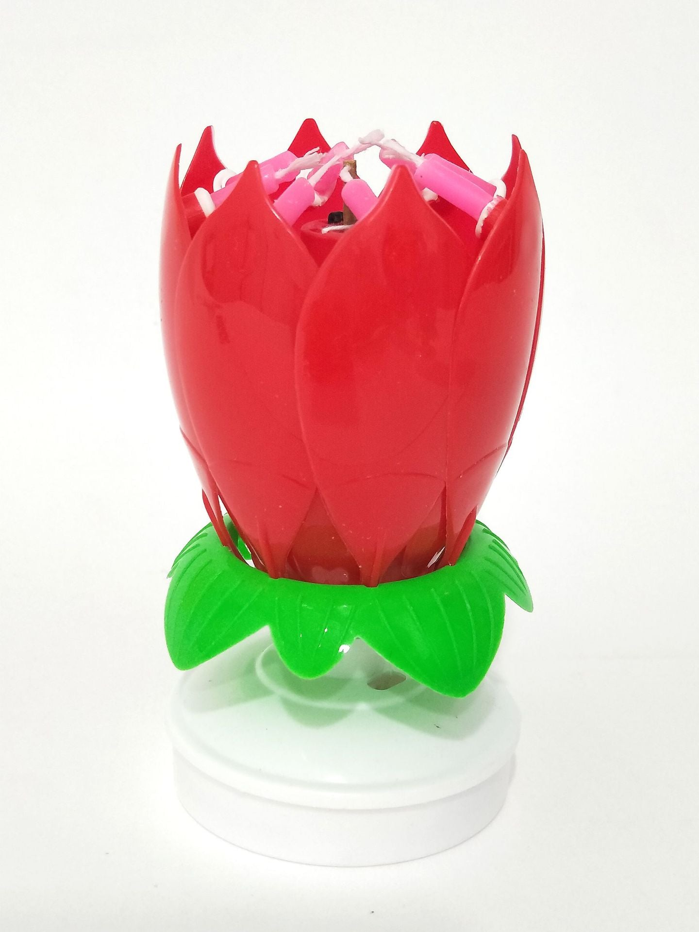 Lotus candle holder magical birthday candle