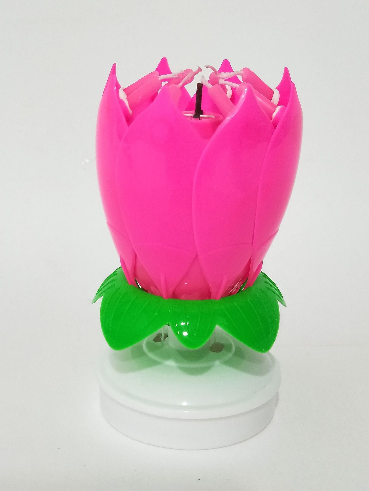 Lotus candle holder magical birthday candle
