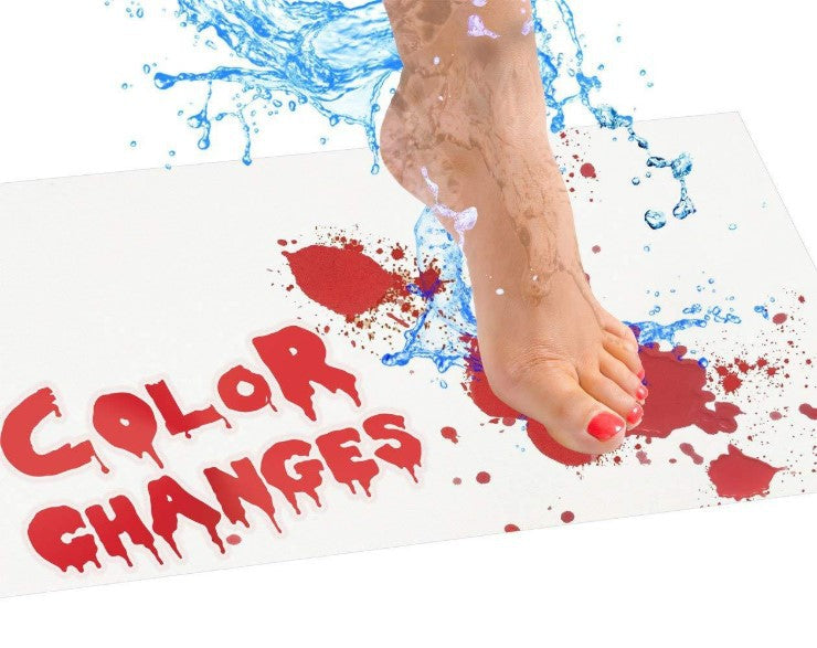Color-changing carpet