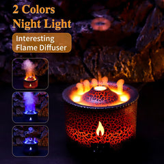 Volcanic atomization humidifier