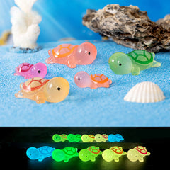 Night Light Turtle Figurine Glow-in-the-dark Toy