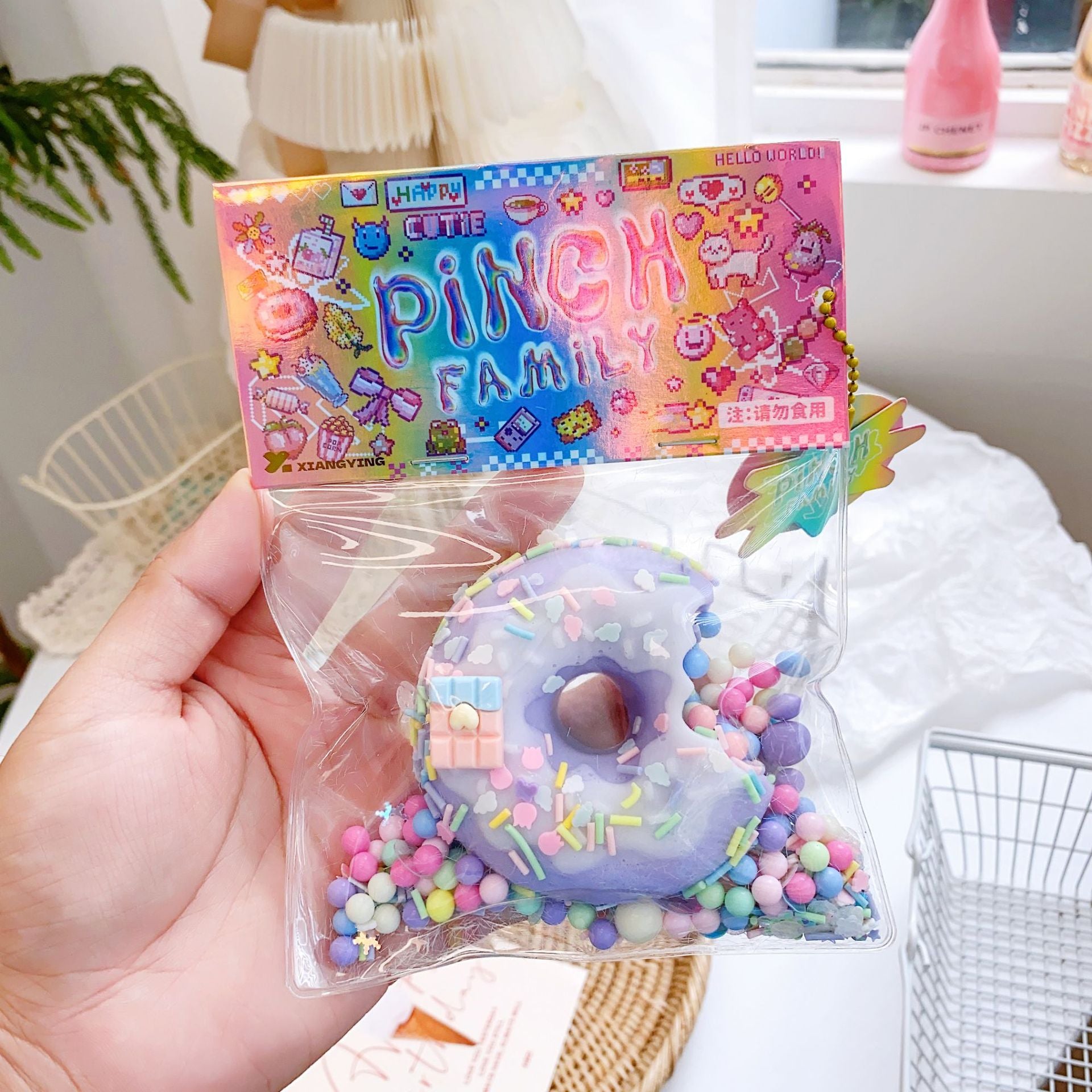 Waffle Squishy Stress Relief Toy