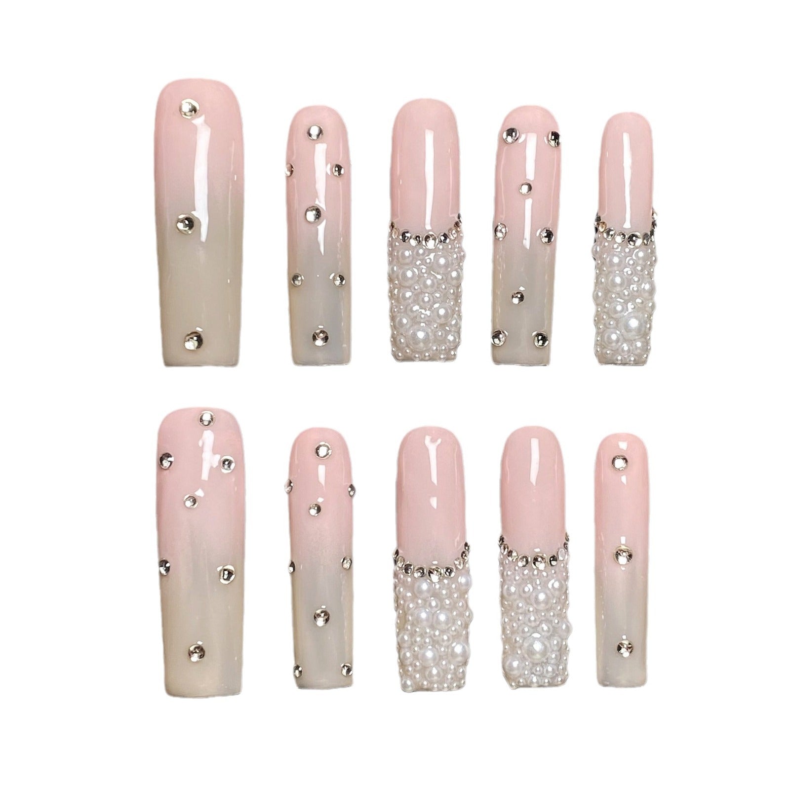 UNIKOO LONG DIMOND PRESS ON NAILS
