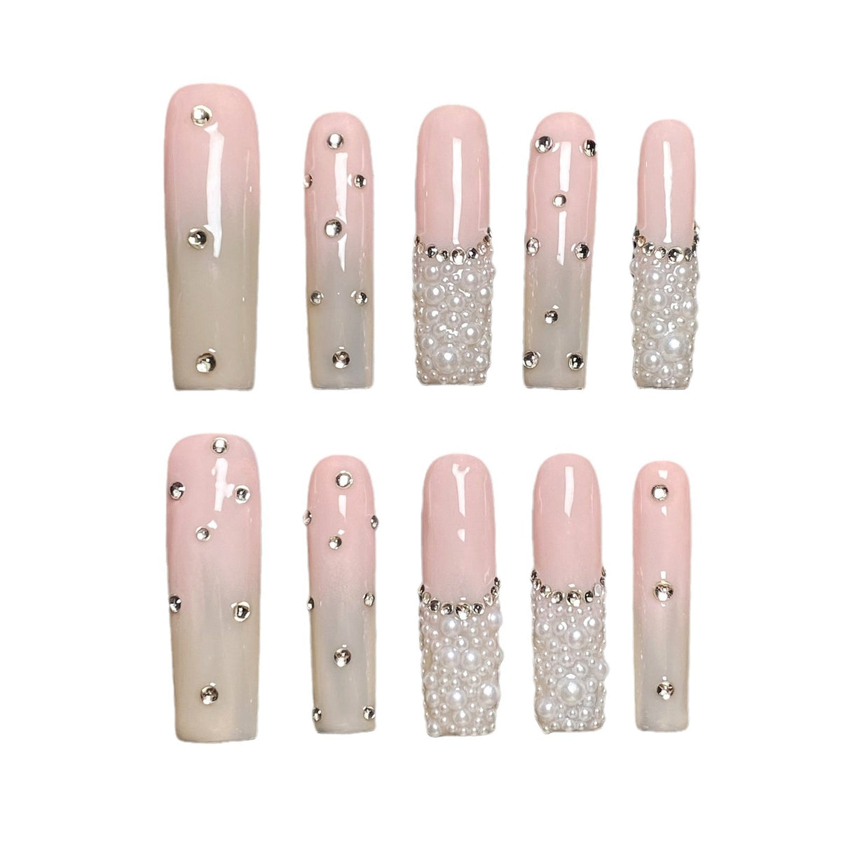 UNIKOO LONG DIMOND PRESS ON NAILS