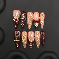 French sweet and cool heavy industry light luxury court