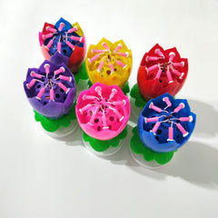 Lotus candle holder magical birthday candle