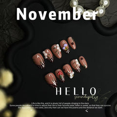 French Cherry Nail Art